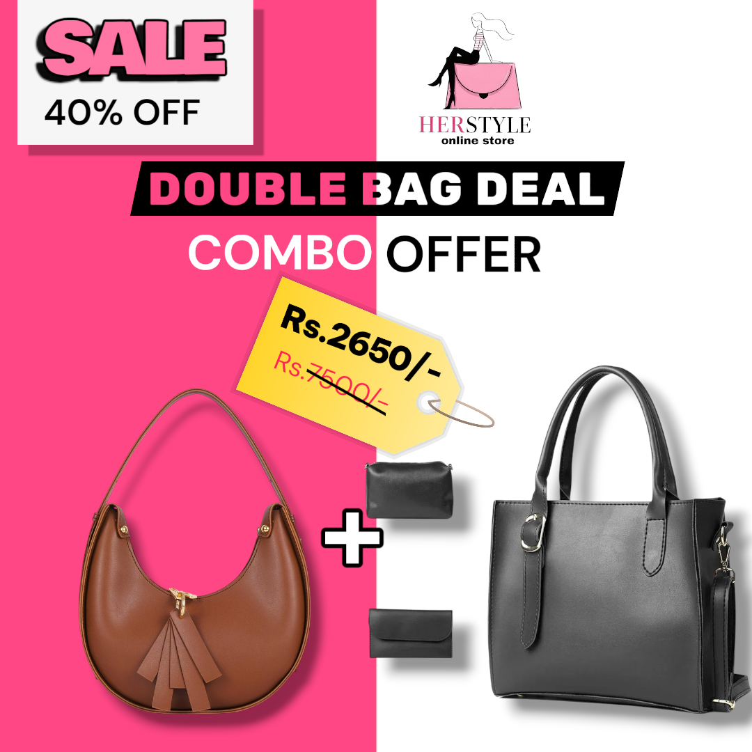 DEAL 10 : 3PCS BUCKLE SET & MONA BAG