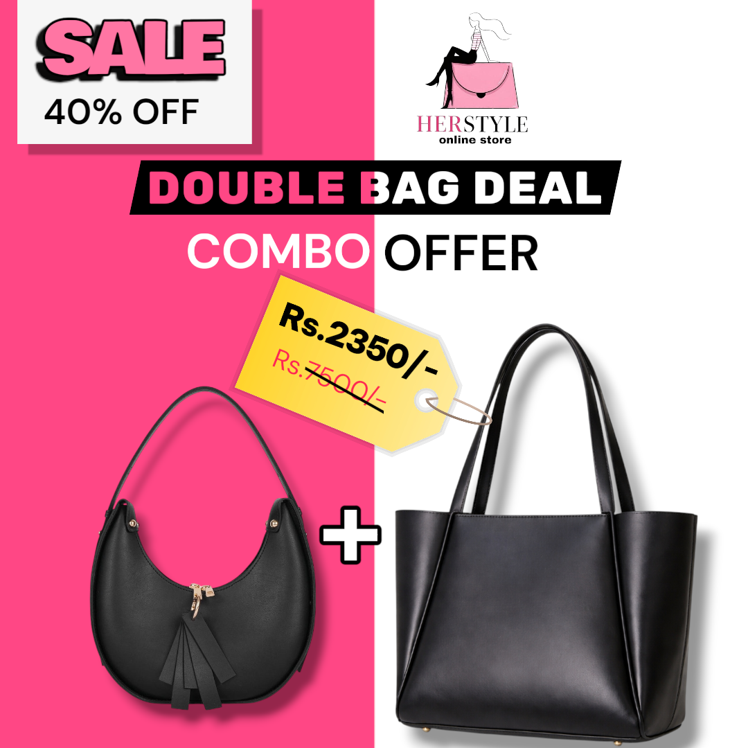 DEAL 5:ESSENTIAL TOTE BAG & MONA BAG