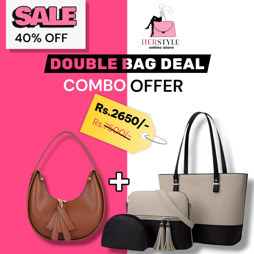 DEAL 6 : 3PCS PERFECT SET &MONA BAG