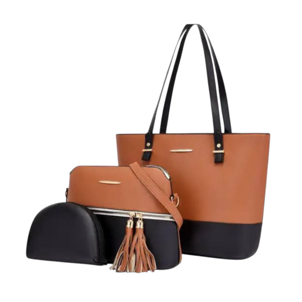 3PC PERFECT SET BROWN BLACK - Her style