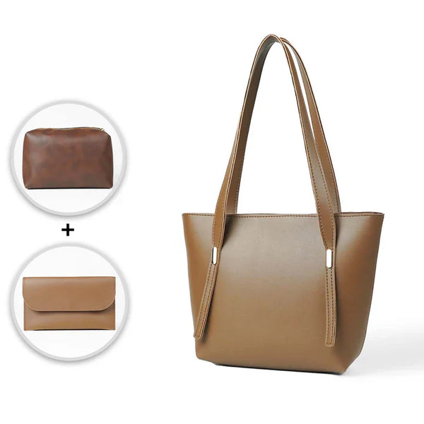 3PC STRAPS BROWN - Her style