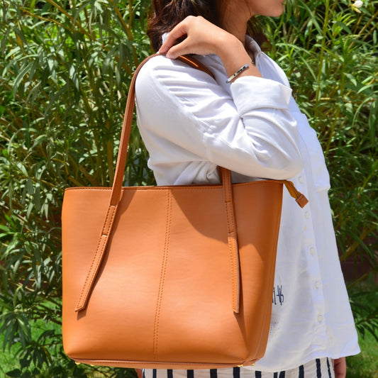 STRAPS SHAPE TOTE SMART WOMEN BAG - Her style